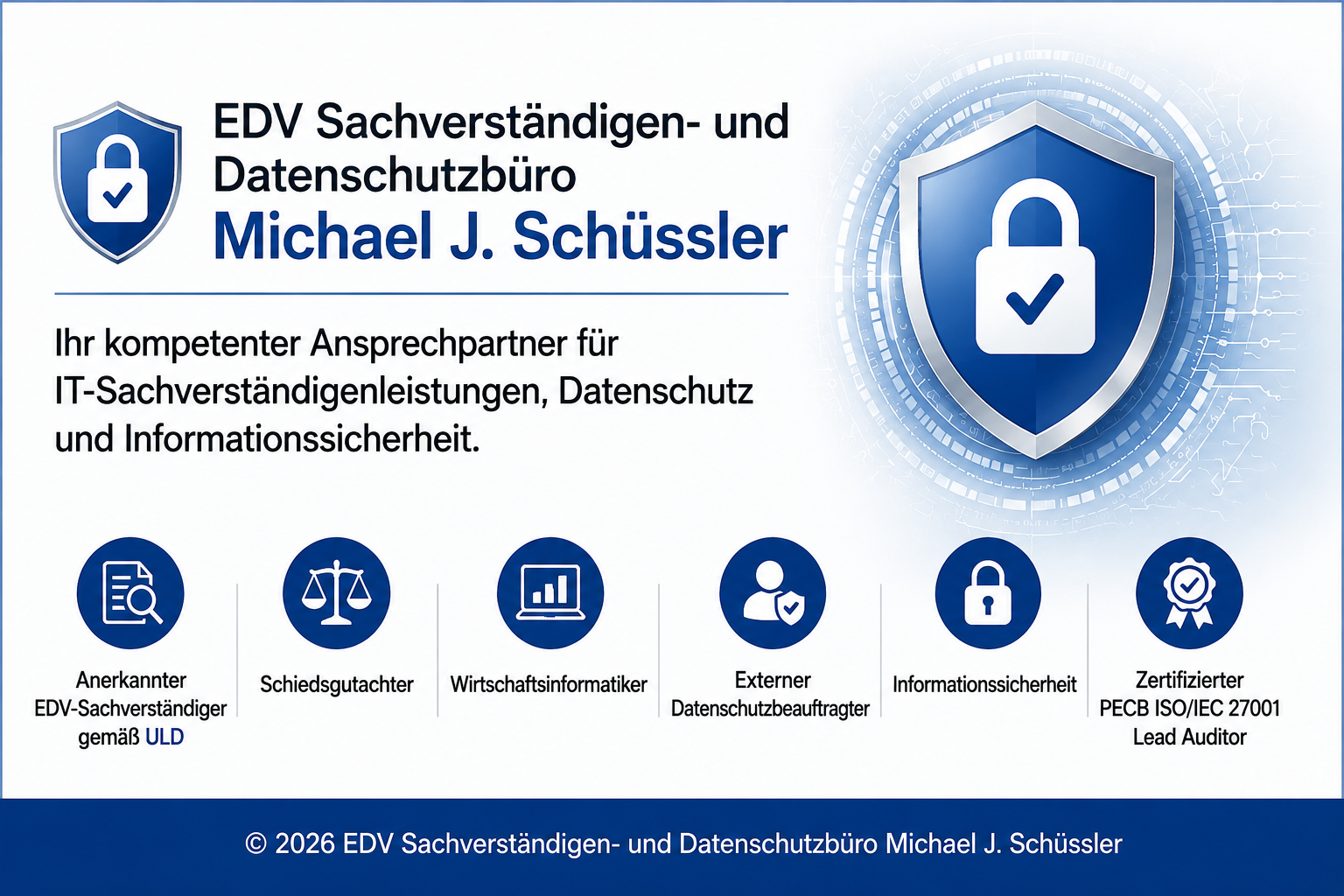EDV Sachverständigen- und Datenschutzbüro M. Schüssler